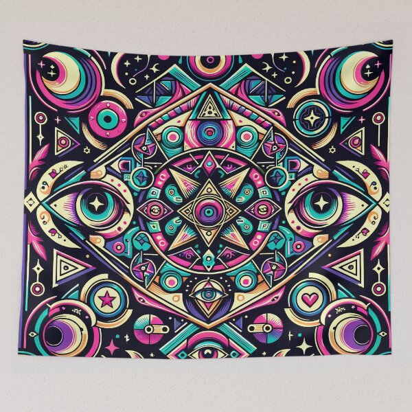 Item preview, Esoteric Eyes Pattern designed and sold by NeatSplash.