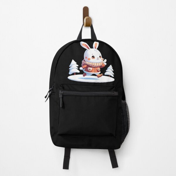 Item preview, Winter Wonderland Bunny: Cute Rabbit Jogging designed and sold by GranitTR.