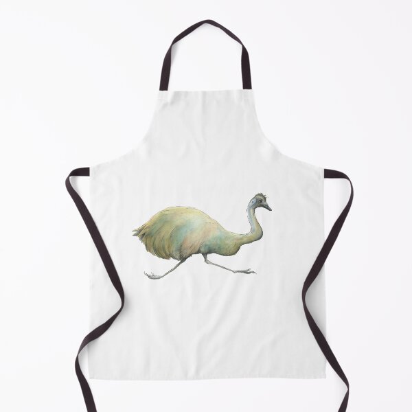 Item preview, Emu Illustration Fun Emu Australian Art Rachael Curry designed and sold by RachaelCurryArt.