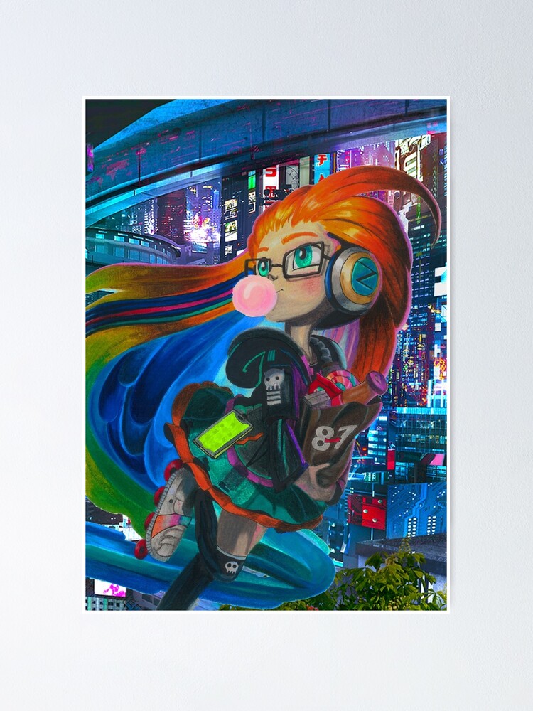 "Zoe" Poster for Sale by Touchart Redbubble