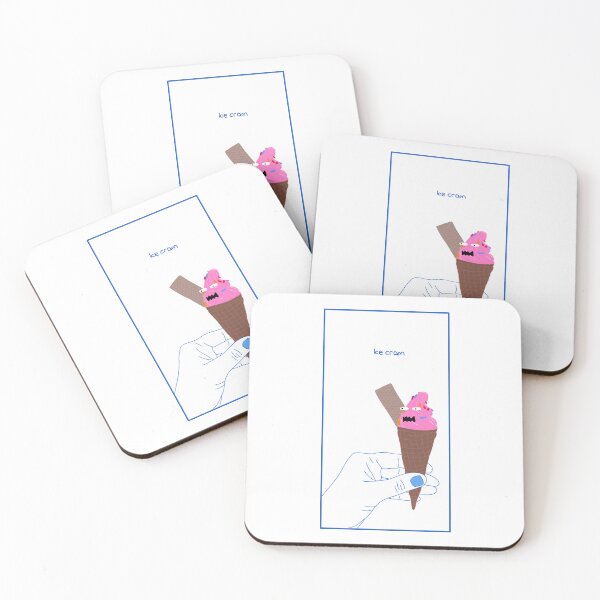 Item preview, Scream for 'Ice Cram' Pink Soft Serve Angst Artwork designed and sold by HFGjewels.