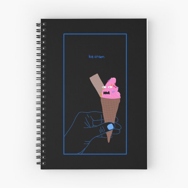 Item preview, Scream for 'Ice Cram' Pink Soft Serve Angst Artwork designed and sold by HFGjewels.