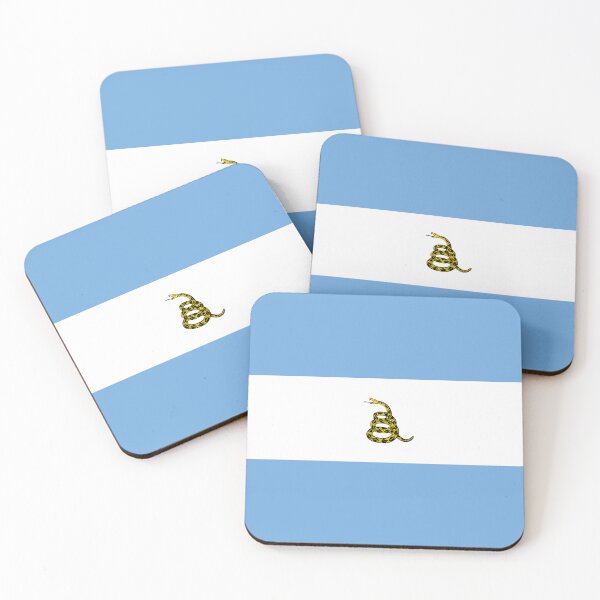 Item preview, Argentina Gadsden Flag designed and sold by LibertyCapital.