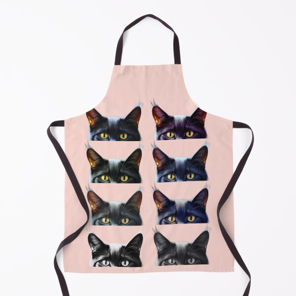 Item preview, Peeking Cat Funny Gifts For Cat Lovers 80s vintage designed and sold by MatthewViews.