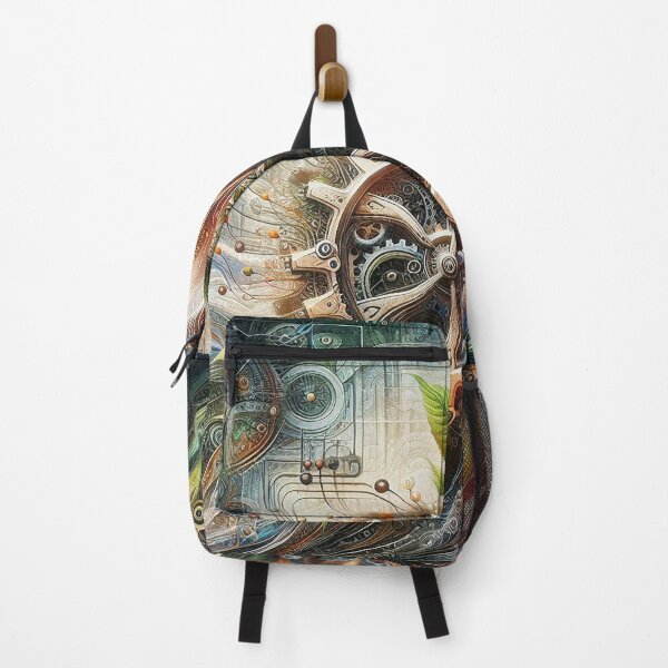 Item preview, Harmonious Fusion: Nature and Technology designed and sold by TextileTrove.