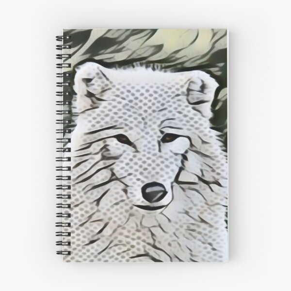 Item preview, Wolf Gaze In Pointillism designed and sold by Fearless-Fox.