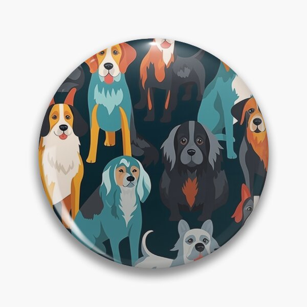 Item preview, Big Happy Dog Portraits - Pattern  designed and sold by Rustybaker28.
