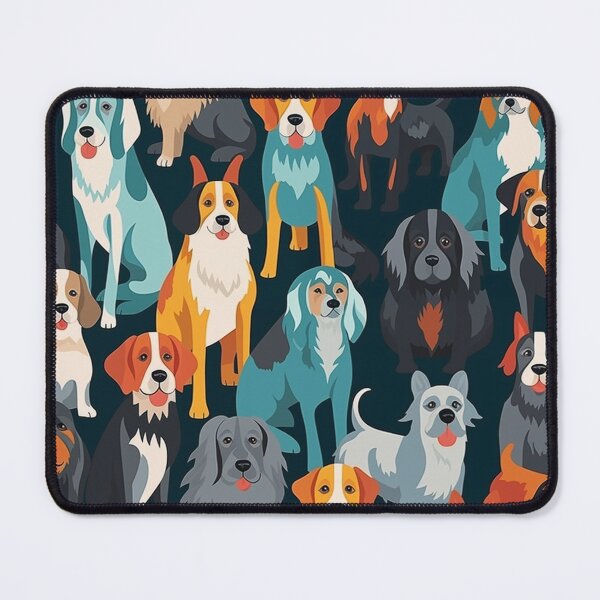 Item preview, Big Happy Dog Portraits - Pattern  designed and sold by Rustybaker28.