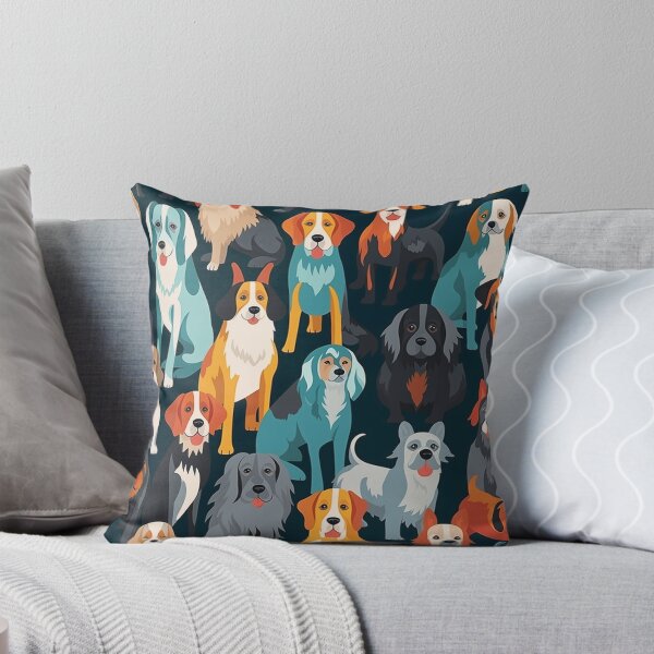 Item preview, Big Happy Dog Portraits - Pattern  designed and sold by Rustybaker28.