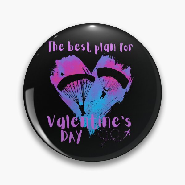 Item preview, SKYDIVING VALENTINES DAY - purple designed and sold by youraircraftart.