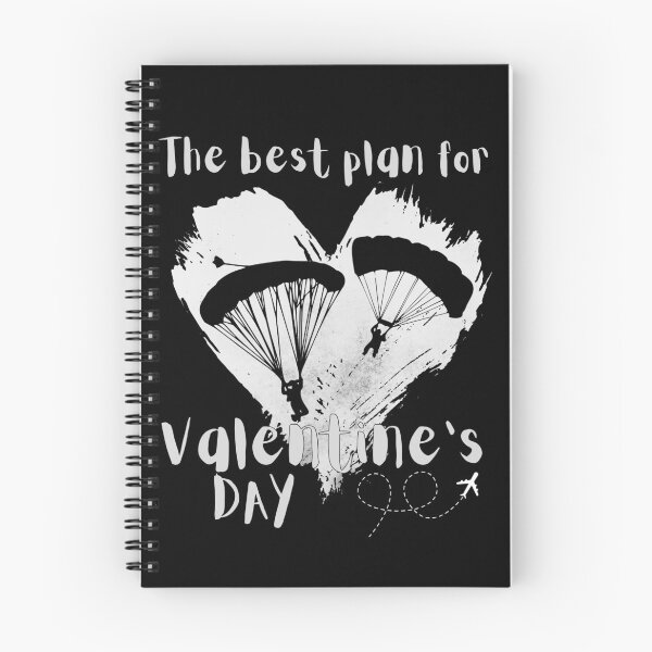 Item preview, SKYDIVING VALENTINES DAY - grey designed and sold by youraircraftart.