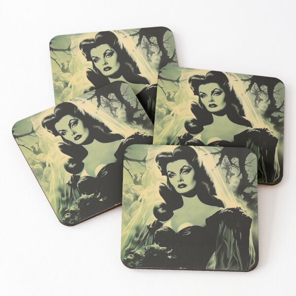 Item preview, beautiful goth woman designed and sold by sweetanndspooky.