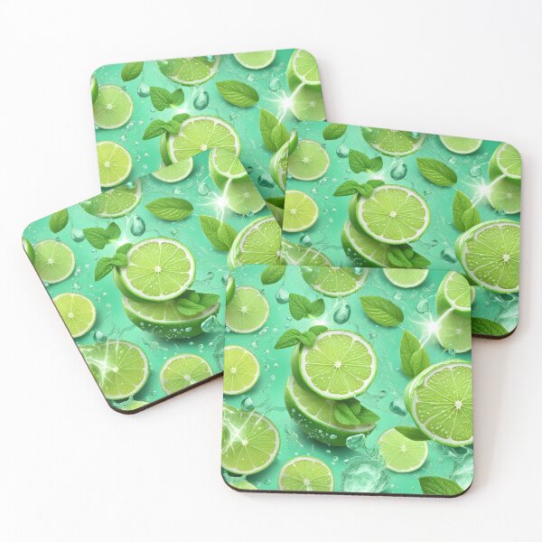 Item preview, Refreshing Lime And Mint Splash designed and sold by TheArtOfPat.