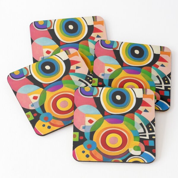 Item preview,   abstract circles designed and sold by VoodoovilleArt.