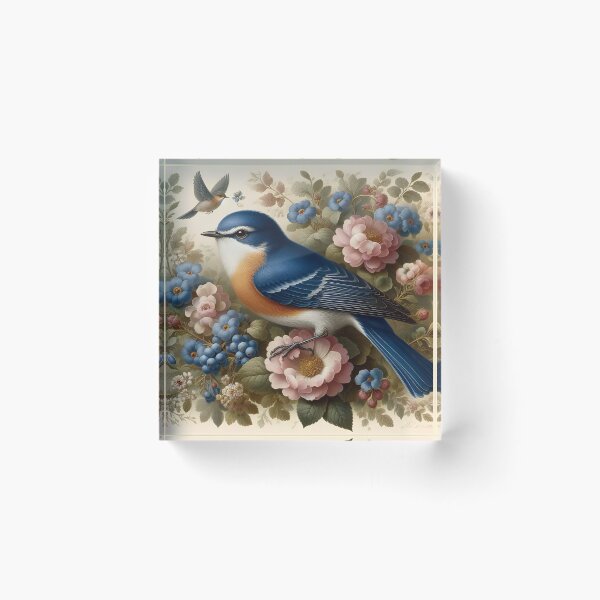 Artikelvorschau, Eleganter Bluebird entworfen und verkauft von Myra365Art.