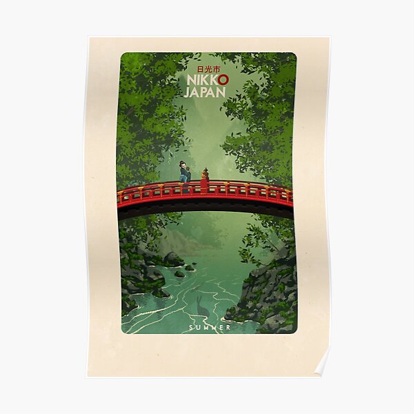 Travel Posters - Nikko Summer Japan Poster