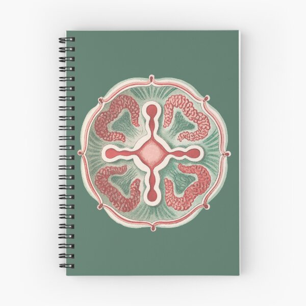 Item preview, Ernst Haeckel Jellyfish, original color designed and sold by DreamingBeetle.