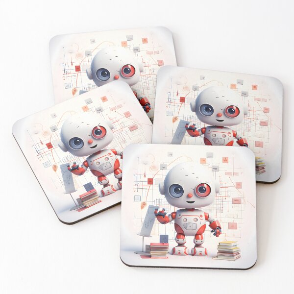 Item preview, The Humble Scholar - The Compassionate Robotics Series designed and sold by CowBonBon.