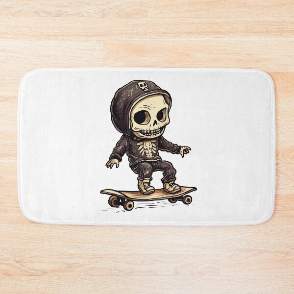 Item preview, Skeleton Skateboarder designed and sold by VelvetRoom.