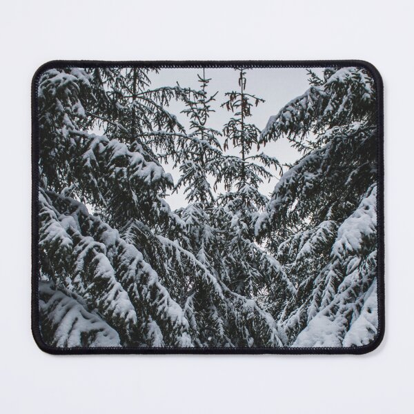 Item preview, Winter dream fir forest designed and sold by rhosbahu.