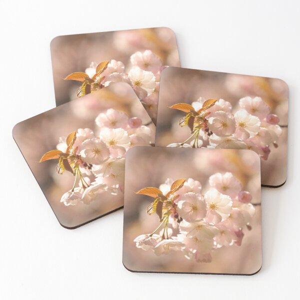 Item preview, digital photograph of sunlit spring Cherry blossom designed and sold by SimonJohnson1.