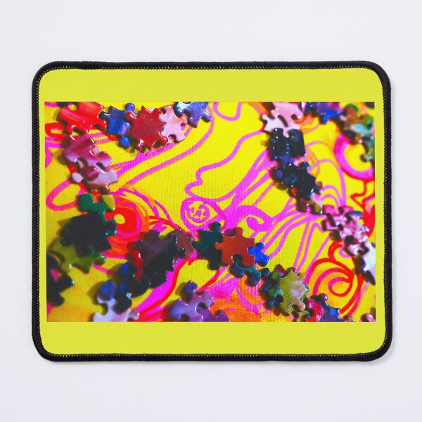 Item preview, Puzzle Piece Mosaic Detail I designed and sold by Emily Imbrogna.