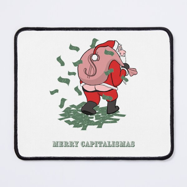 Item preview, Merry Christmas Capitalist Santa Claus designed and sold by DesignEvolved.