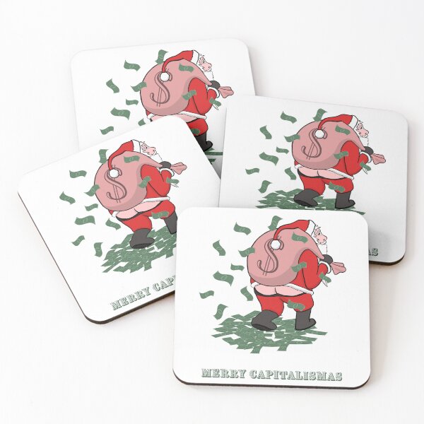 Item preview, Merry Christmas Capitalist Santa Claus designed and sold by DesignEvolved.