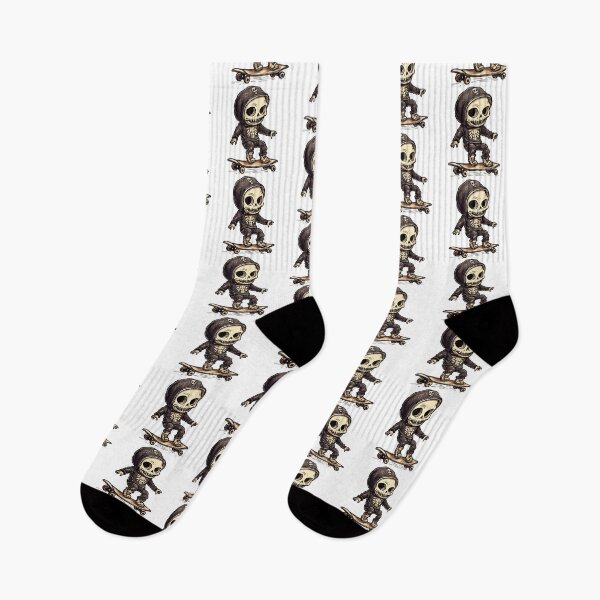 Item preview, Skeleton Skateboarder designed and sold by VelvetRoom.