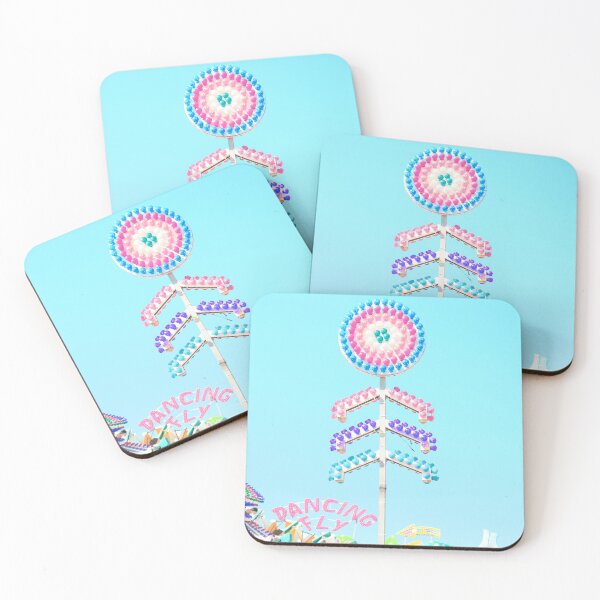 Item preview, Minimal Pastel-Colored Arcade Signs at Theme Park designed and sold by BeeroChami.