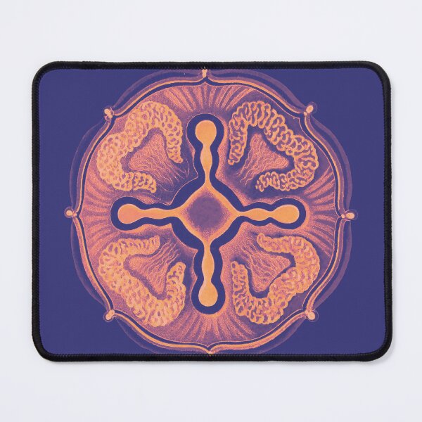 Item preview, Ernst Haeckel Jellyfish, in sunset designed and sold by DreamingBeetle.