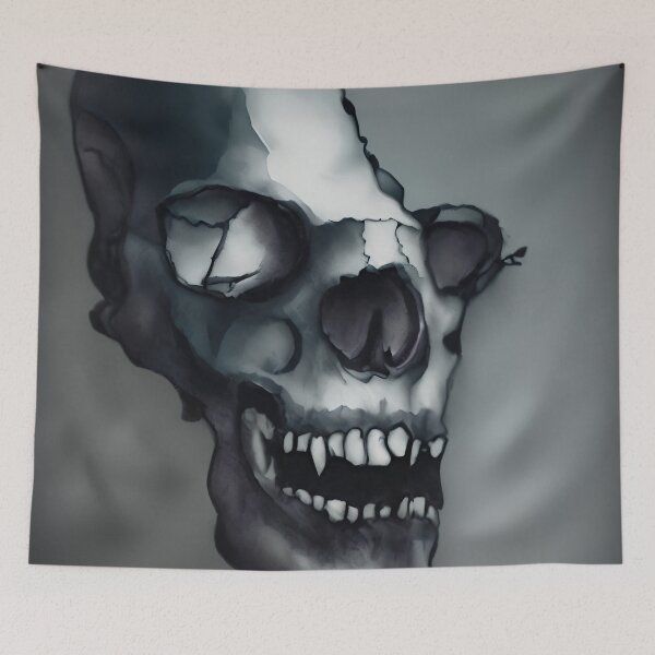 Item preview, Damaged skull, designed and sold by Glenbobagins.