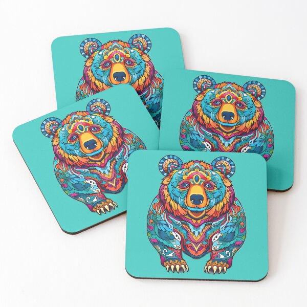 Item preview, Psychedelic Bear designed and sold by Pixel-Lair.