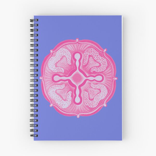 Item preview, Ernst Haeckel Jellyfish, in cotton candy designed and sold by DreamingBeetle.