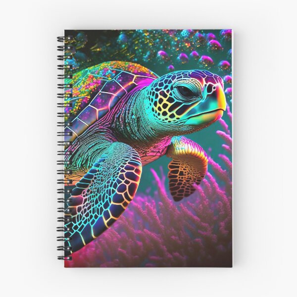 Item preview, Iridescent Neon Sea Turtle  designed and sold by JohnXD247.
