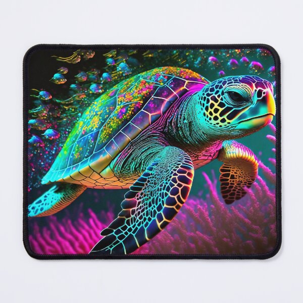 Item preview, Iridescent Neon Sea Turtle  designed and sold by JohnXD247.