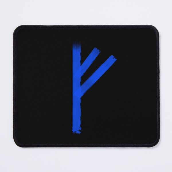 Item preview, Fehu (Rune) - Blue designed and sold by RunesRourRoots.