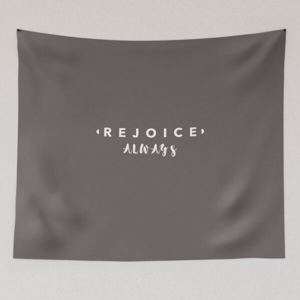 Item preview, Rejoice Always designed and sold by squeakyshoe.