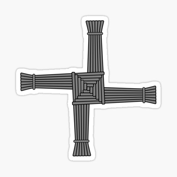 Item preview, RTE 1960s Brigid's Cross designed and sold by GoalieTurtle.