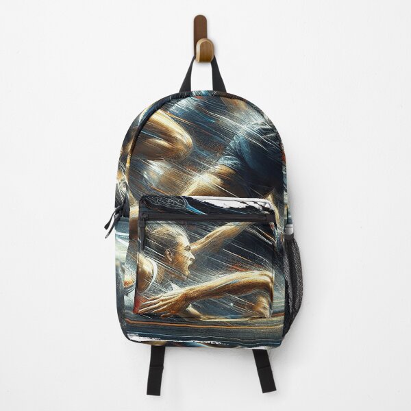 Item preview, Athletic Pursuit: Dynamic Sporting Spirit designed and sold by TextileTrove.