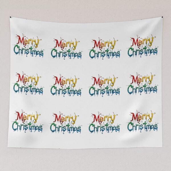Item preview, Merry Christmas with water designed and sold by EightMustangs.
