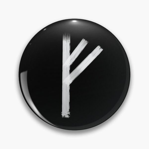 Item preview, Fehu (Rune) - White designed and sold by RunesRourRoots.