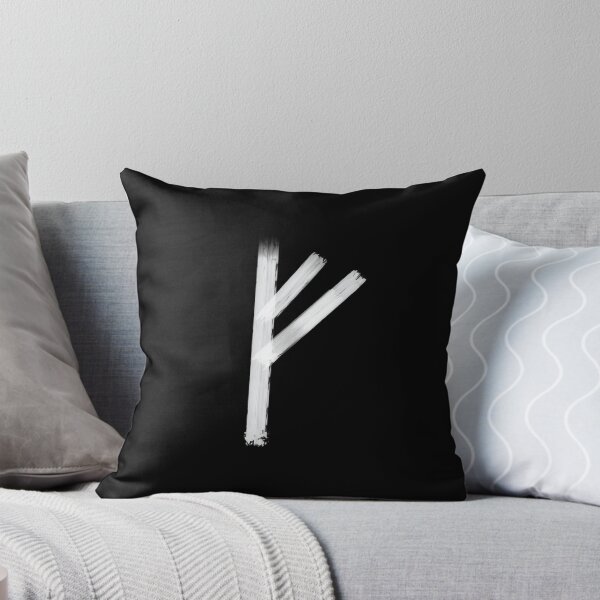 Aperçu de l'œuvre Fehu (Rune) - Blanc créée et vendue par RunesRourRoots.