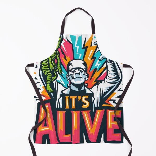 Item preview, Frankenstein It's Alive Halloween Monster designed and sold by KitonicTees.
