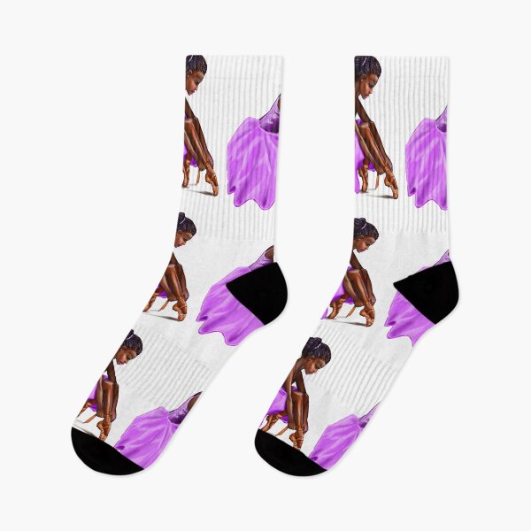 Item preview, Brown Skin Ballerina Gifts | African American Dancer Lacing Shoes | Top Gifts for Black Women designed and sold by Artonmytee.