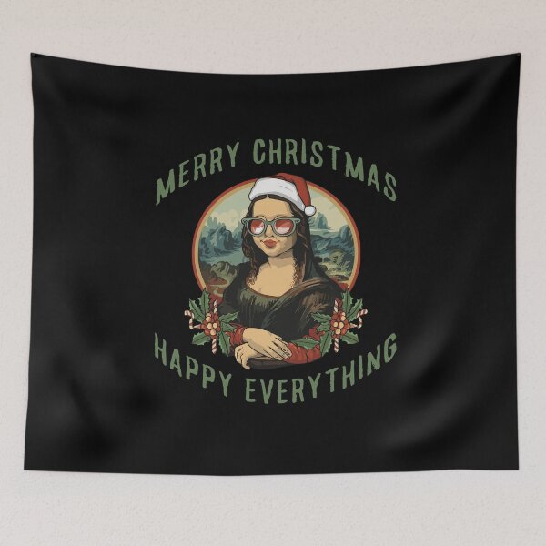 Item preview, Mona Lisa Christmas designed and sold by SeasonXpress.