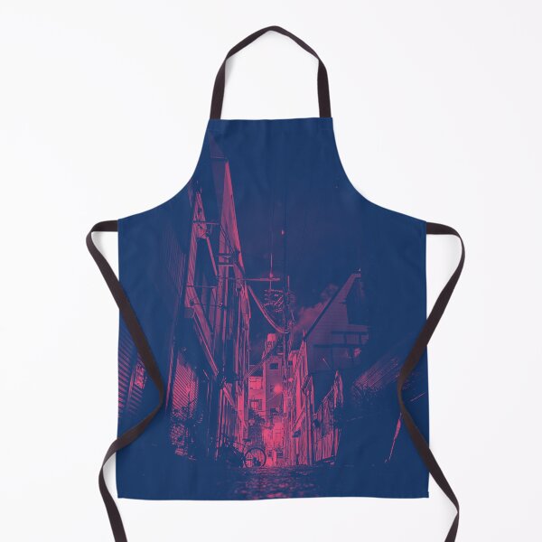 Item preview, Dark duotone street at night designed and sold by GingaDesigns.