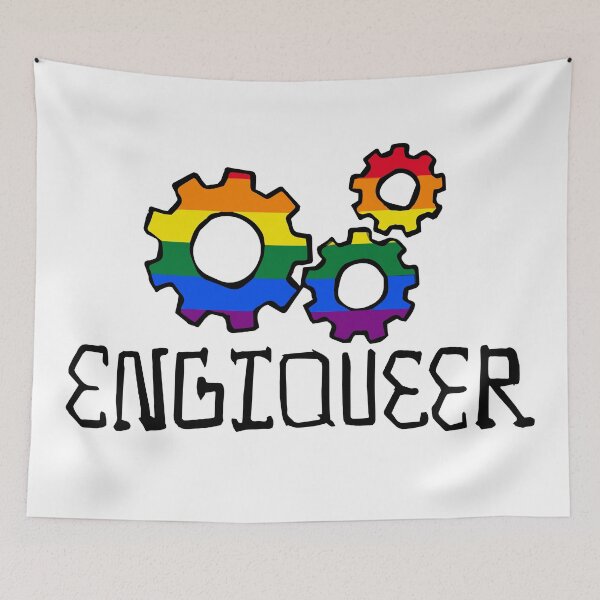 Item preview, Engiqueer designed and sold by Nunsketchy.