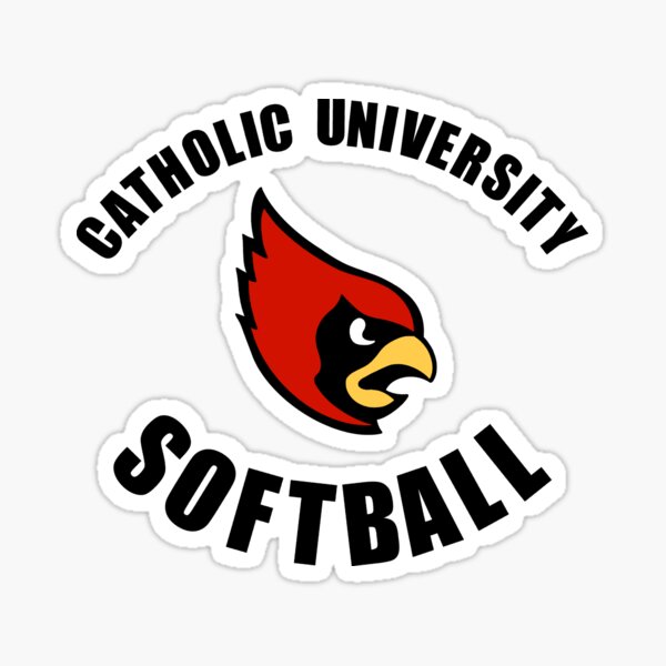 Item preview, Cardinal CUA Softball designed and sold by Esther Schwartz.