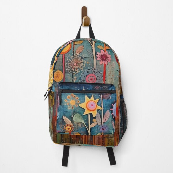 Item preview, Colorful Floral Night Garden designed and sold by Neika Shimm Designs.